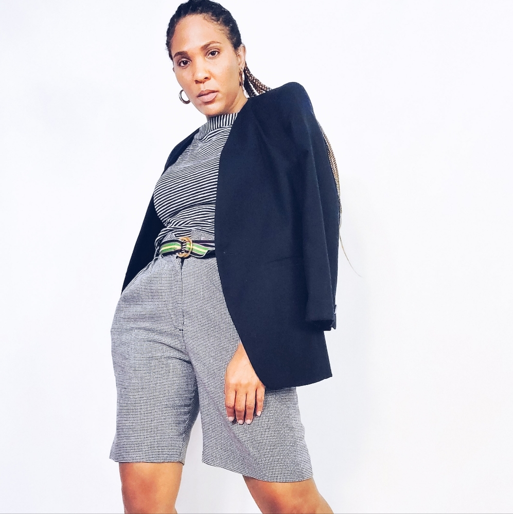 Navy Wool Blazer